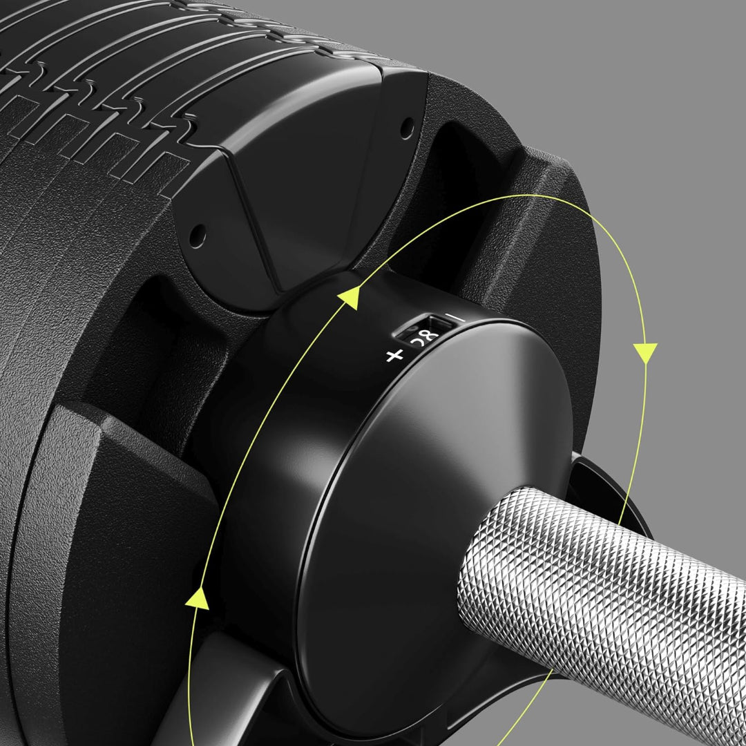 GymSets Round Adjustable Dumbbell (2.5-50kg)