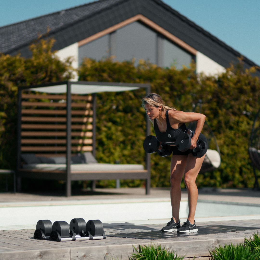 GymSets Round Adjustable Dumbbell (2.5-50kg)
