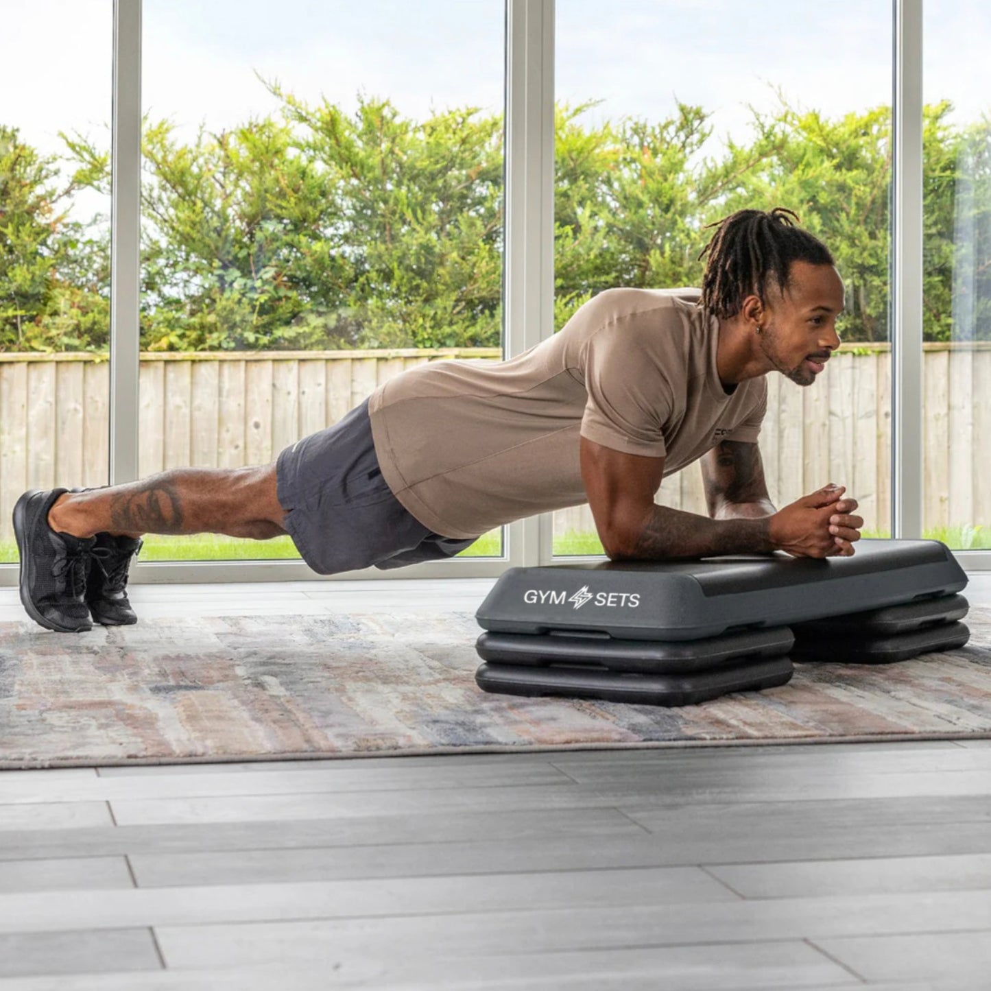 GymSets Premium Aerobic Stepper