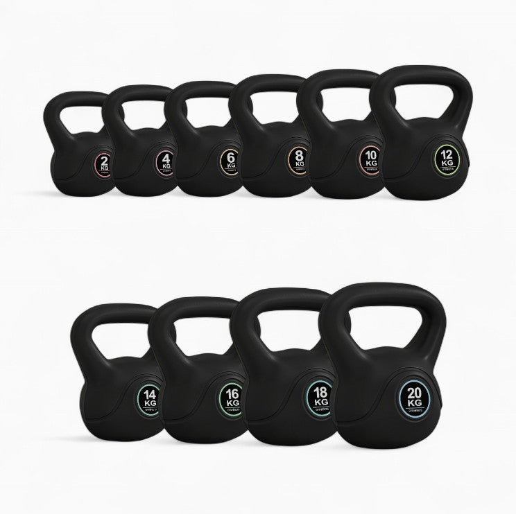 GymSets Vinyl Kettlebells