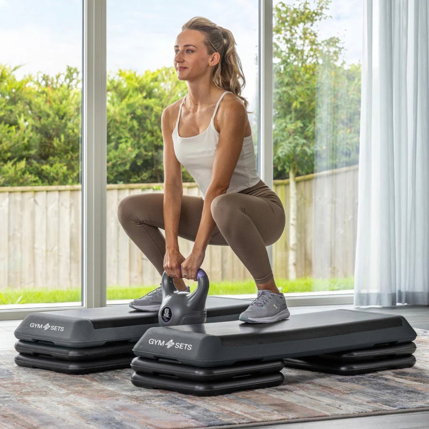 GymSets Premium Aerobic Stepper