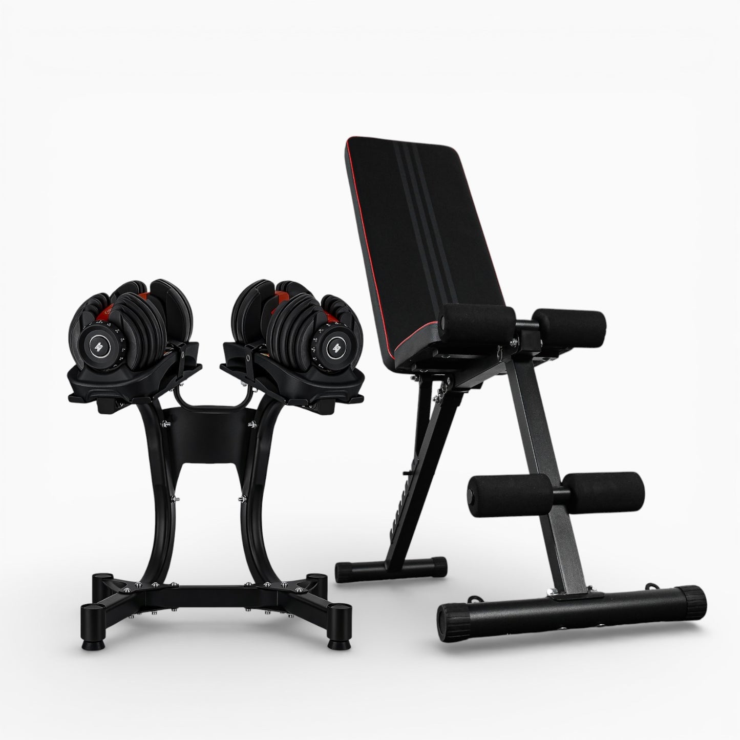 24kg Adjustable Dumbbell – Wide Weight Range, One-Hand Quick Dial