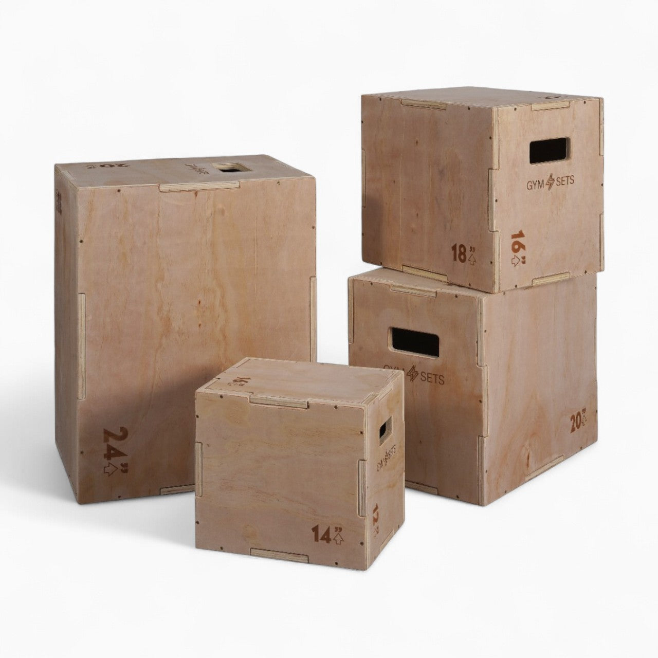 GymSets Wooden Plyometric Jump Box