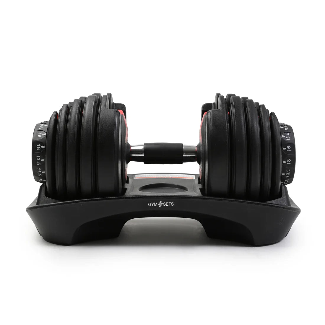 2X Adjustable Dumbbell Set 2.5-24kg Pair of DB Weights For Home Gym