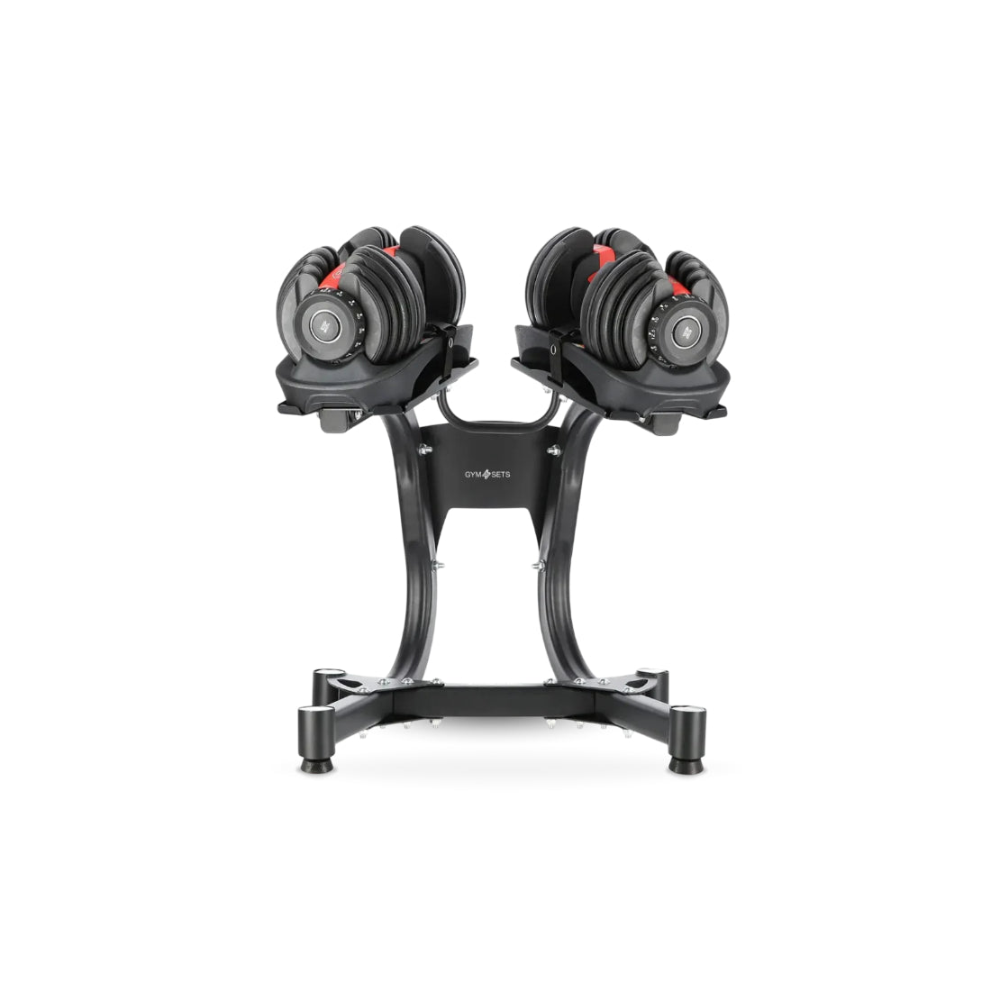 2X Adjustable Dumbbell Set 2.5-24kg Pair of DB Weights For Home Gym