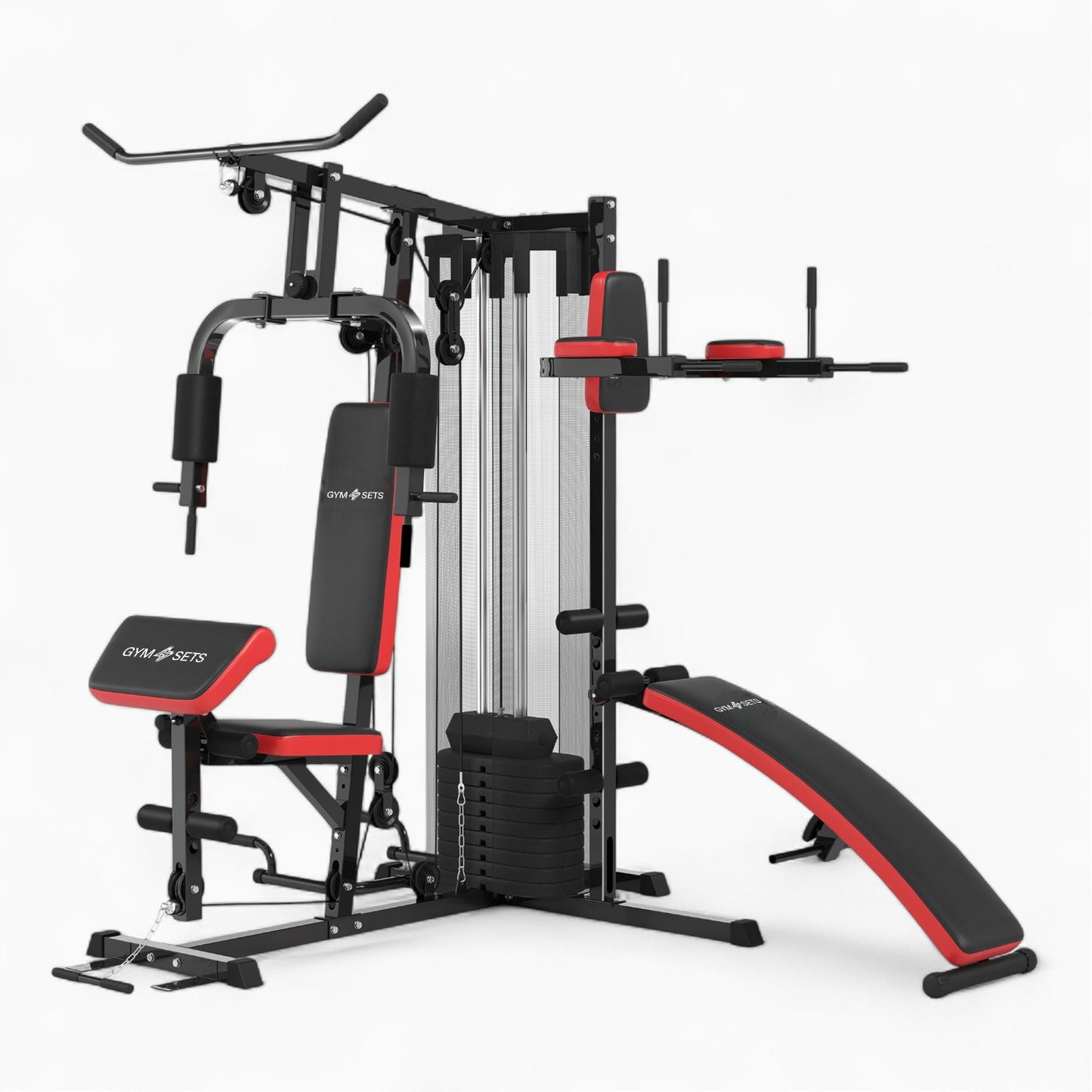 GymSets 65kg Multi-Station Home Gym