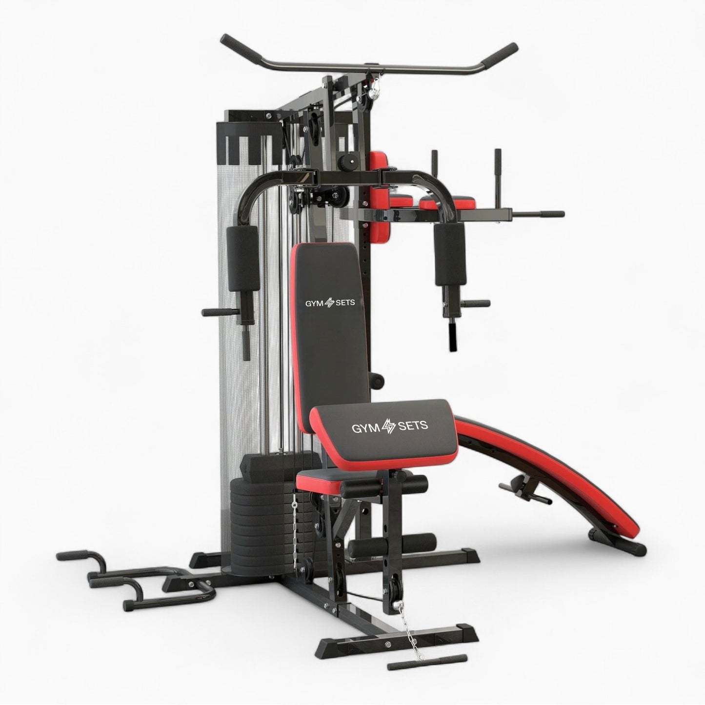 GymSets 65kg Multi-Station Home Gym