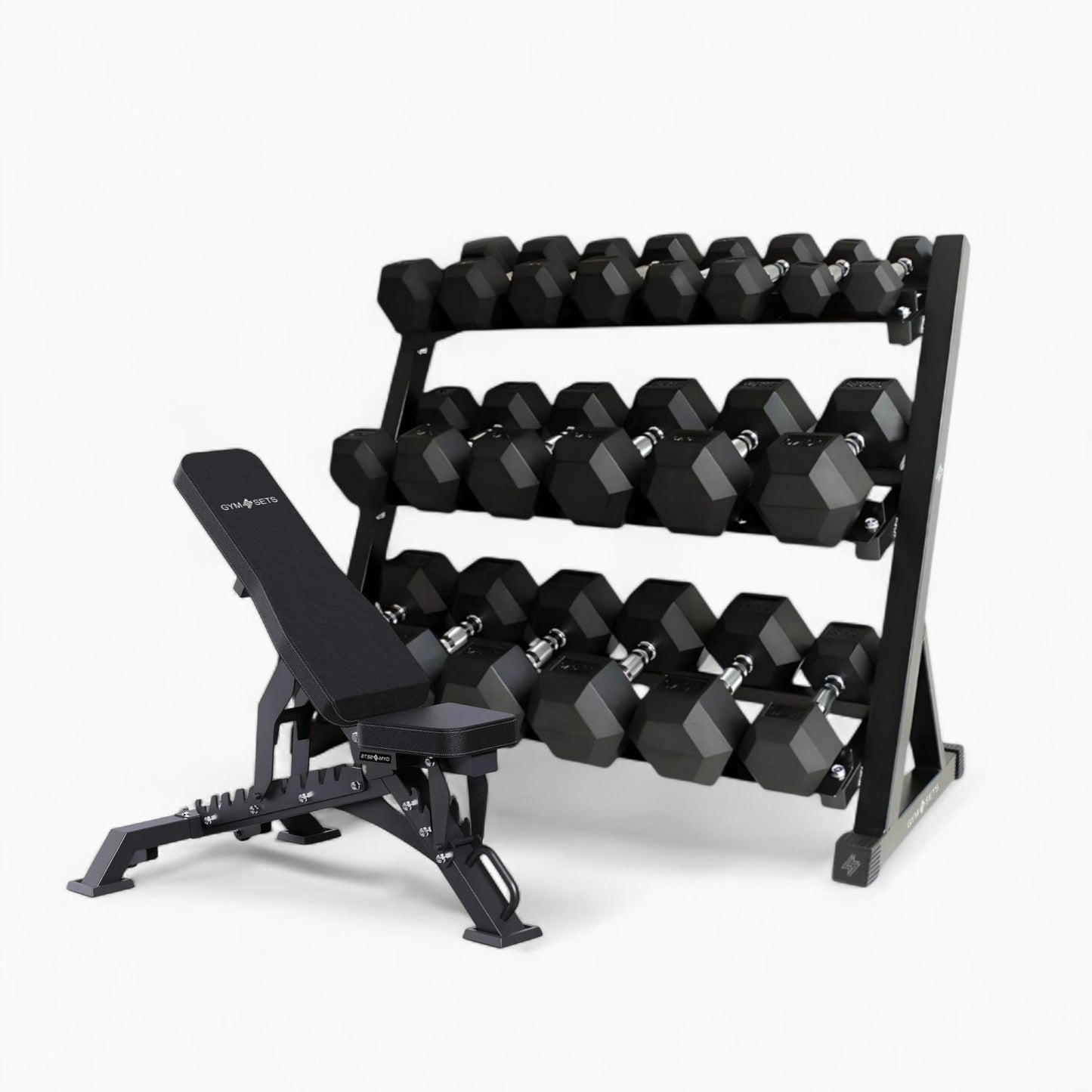 3 Tier Dumbbell Storage Rack