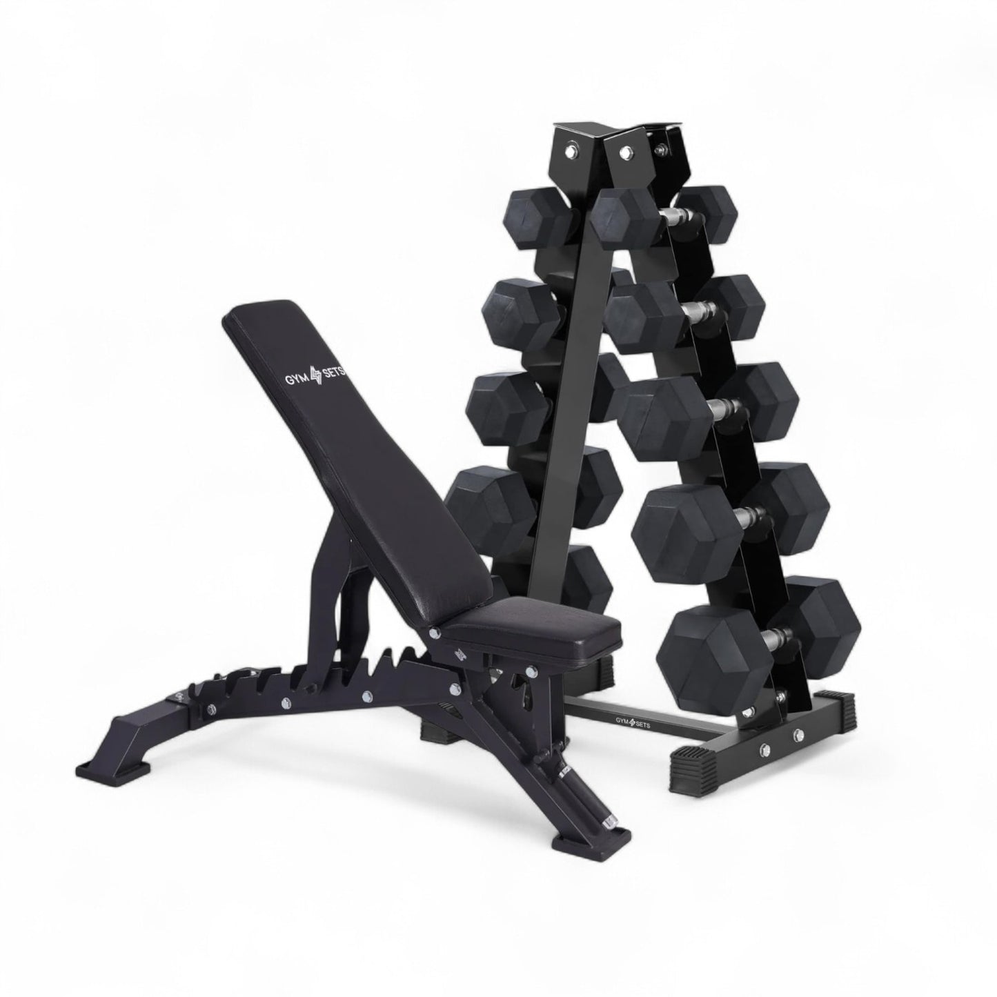5 & 6 Tier Hex Dumbbell Tree Rack