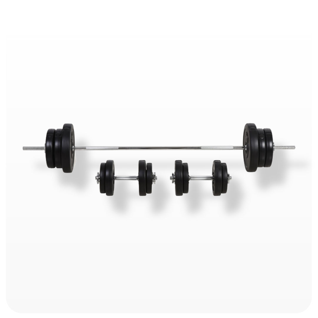 65kg Adjustable Dumbell Barbell Set