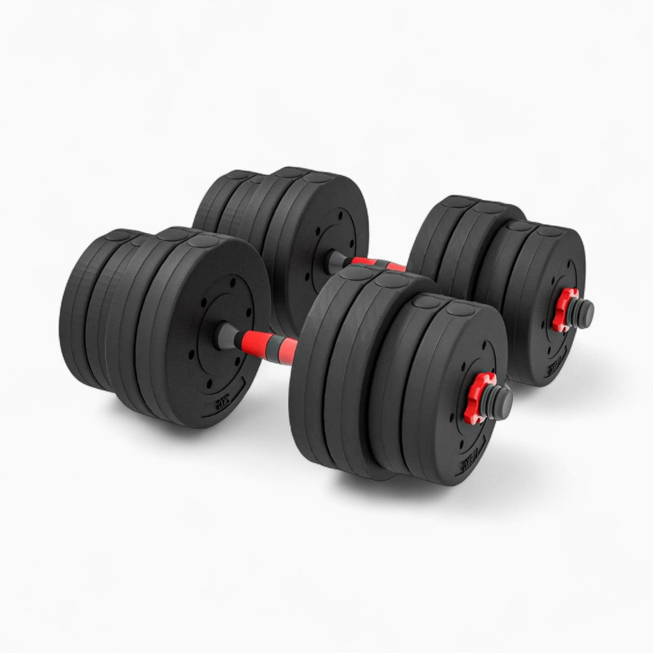 GymSets Adjustable Dumbbell Barbell Set
