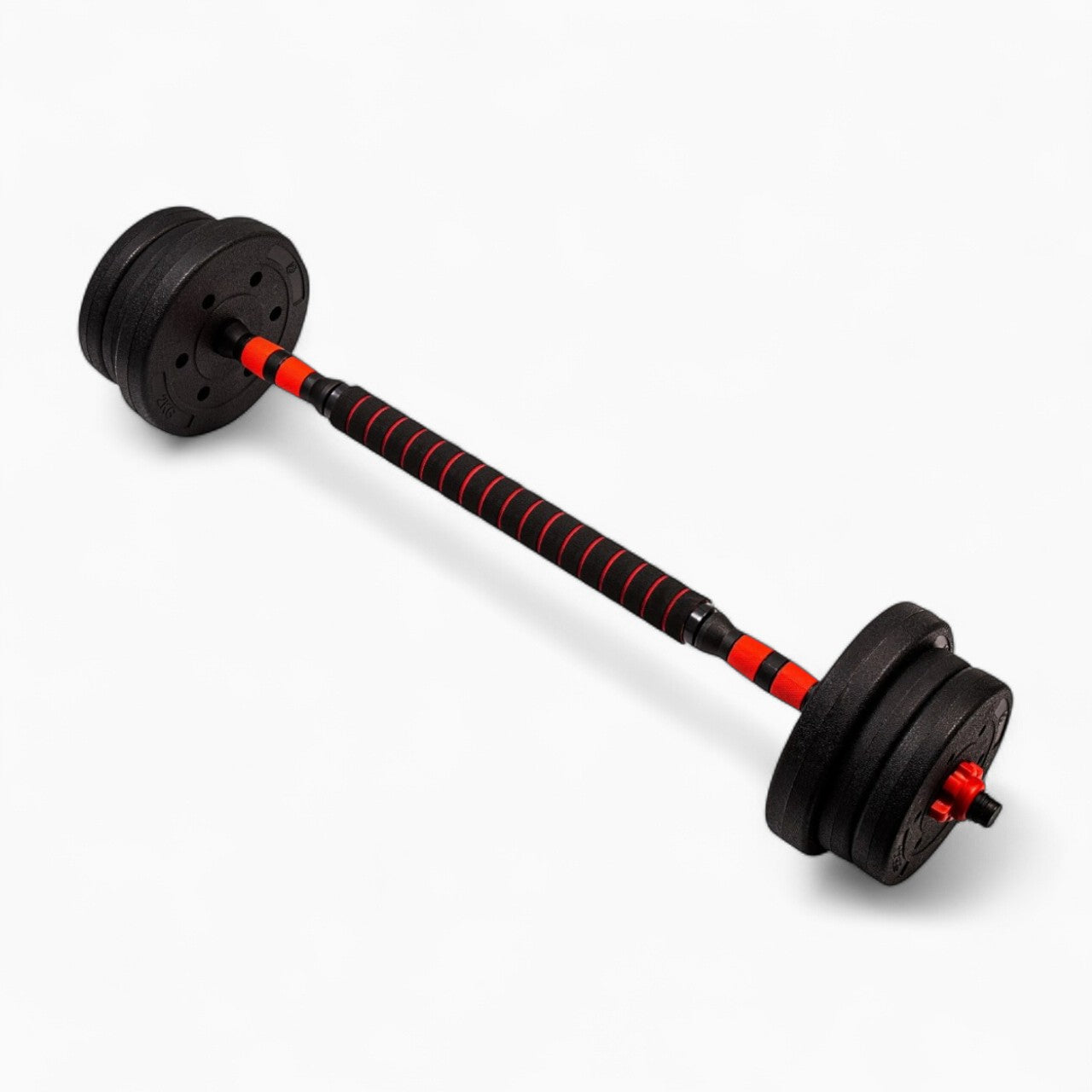 GymSets Adjustable Dumbbell Barbell Set