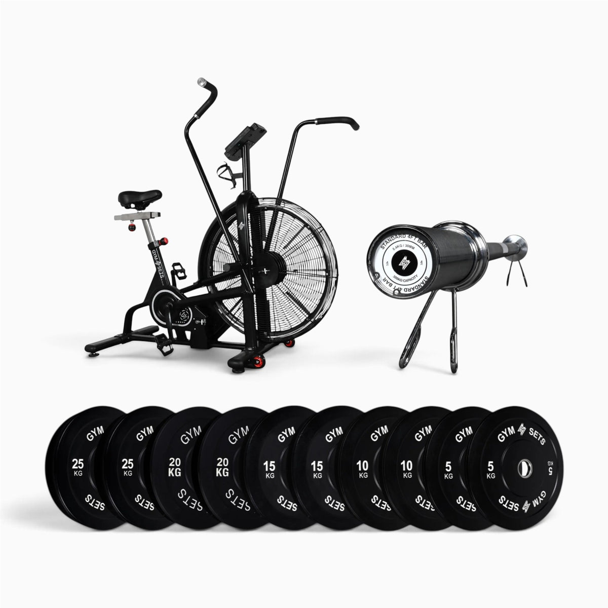 Assault Bike With Crossfit Package