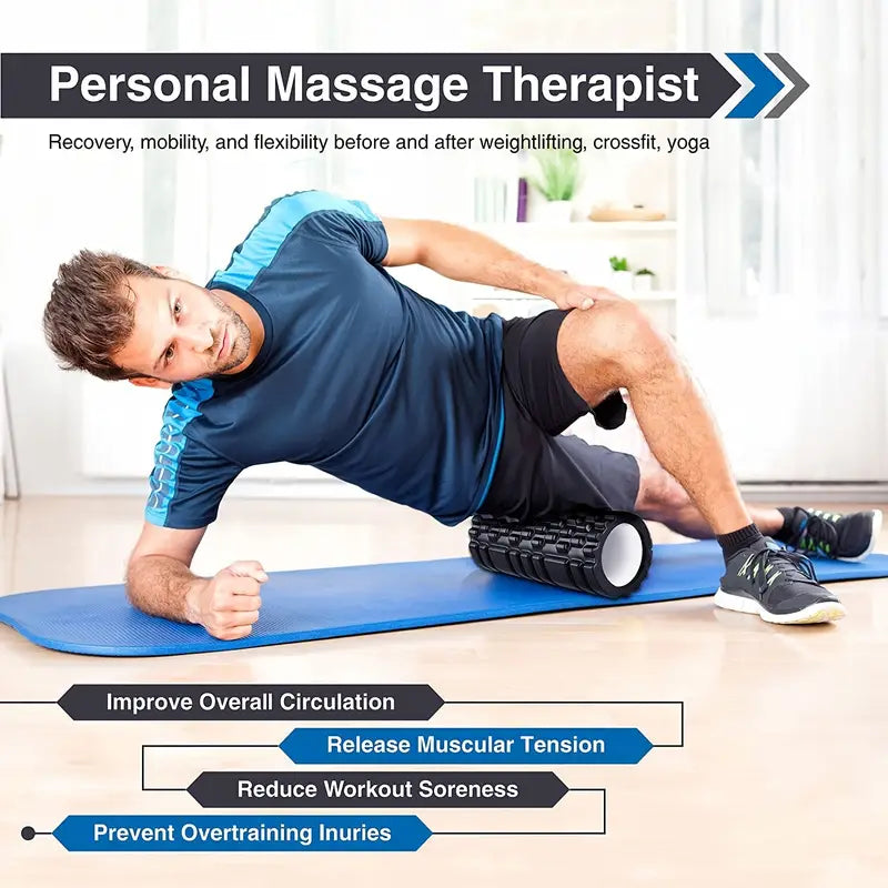 Best High Density Foam Roller – Firm Portable Muscle Recovery Tool