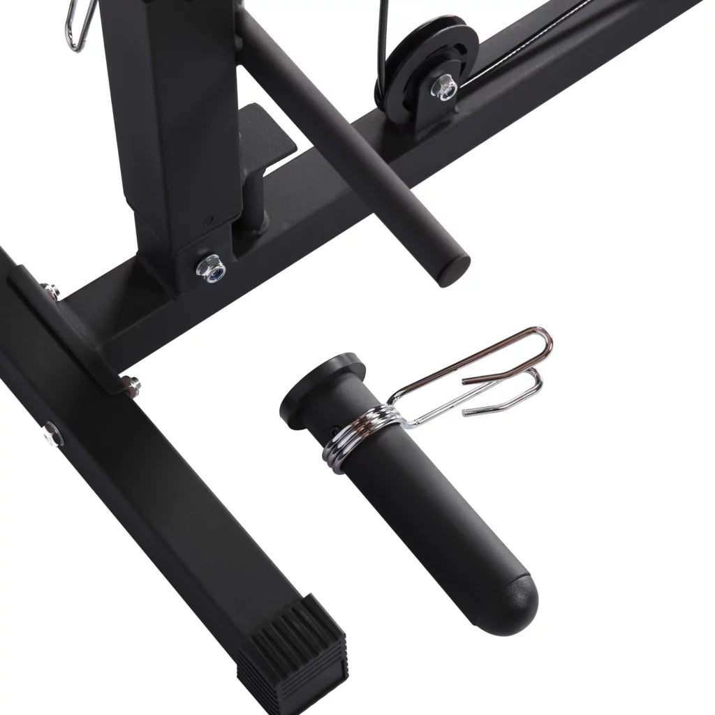 Cable Pull Down & Rowing Seated Machine Wide Grip Home Gym Lat T bar d