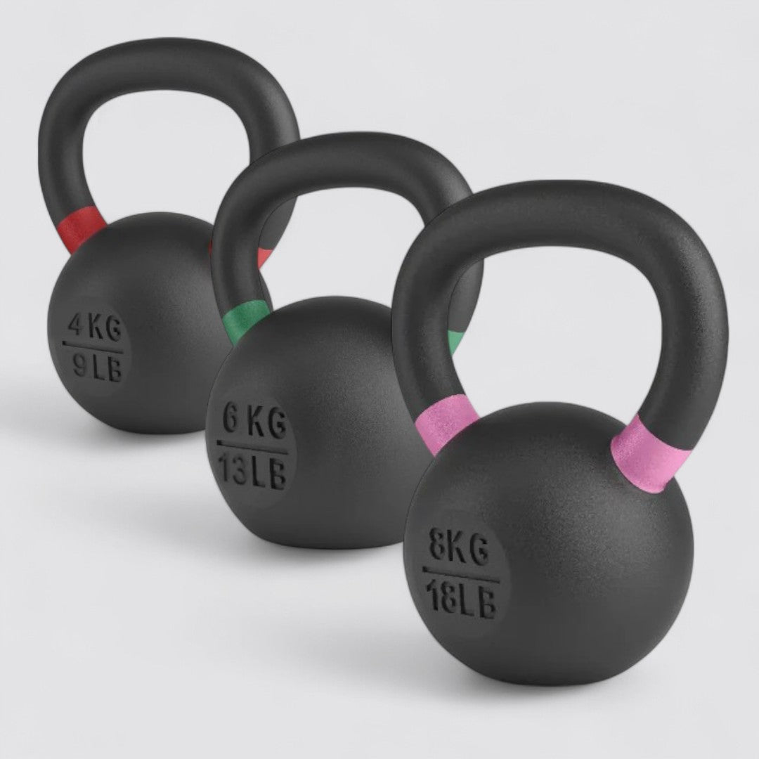 Cast Iron Kettlebells Swinging Set Weight Home Gym 2 4 8 10 16 20 kg