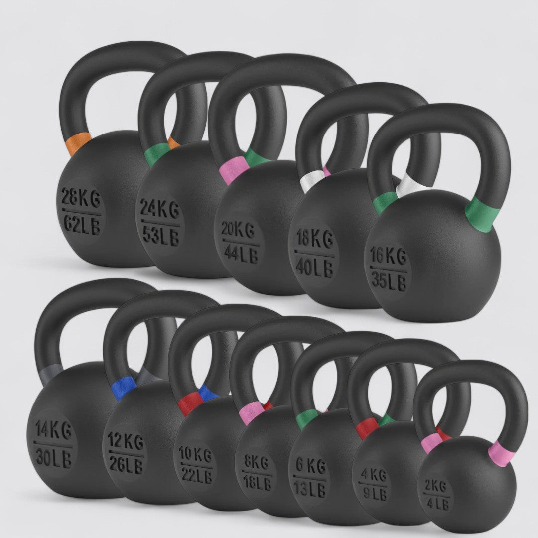 Cast Iron Kettlebells Swinging Set Weight Home Gym 2 4 8 10 16 20 kg