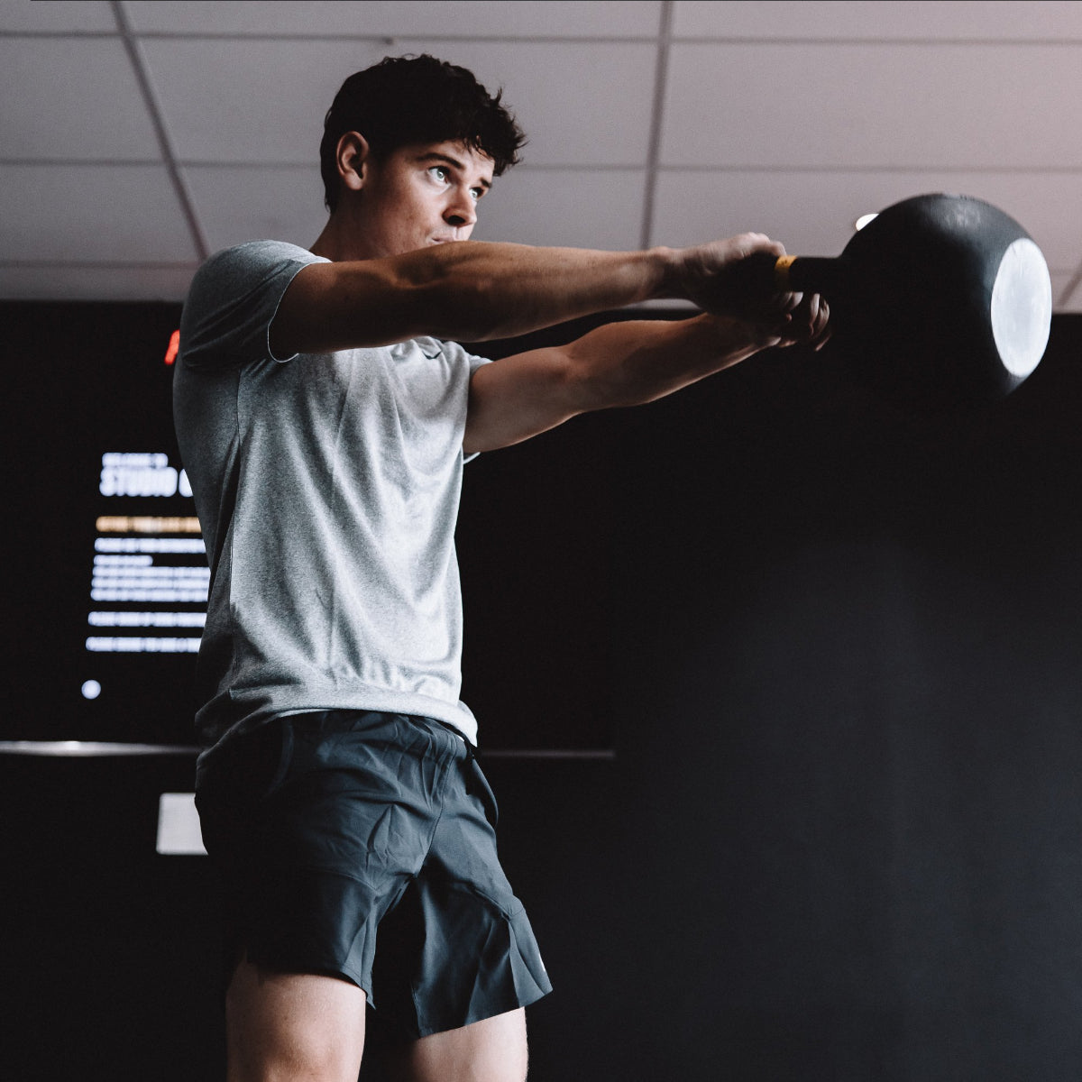 Cast Iron Kettlebells Swinging Set Weight Home Gym 2 4 8 10 16 20 kg