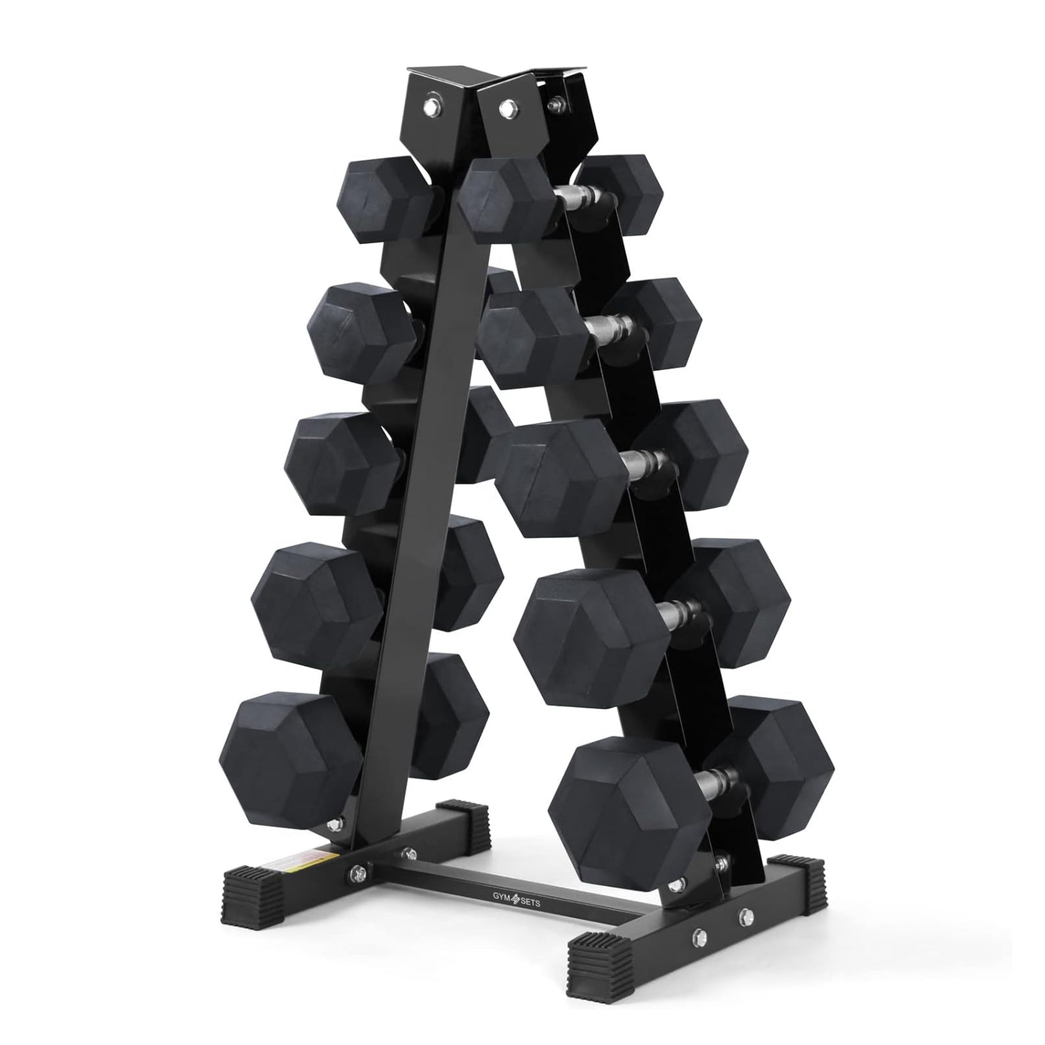 Dumbbell Rack Tree with Dumbbells 2.5-30kg Home Gym Set Pair Weights