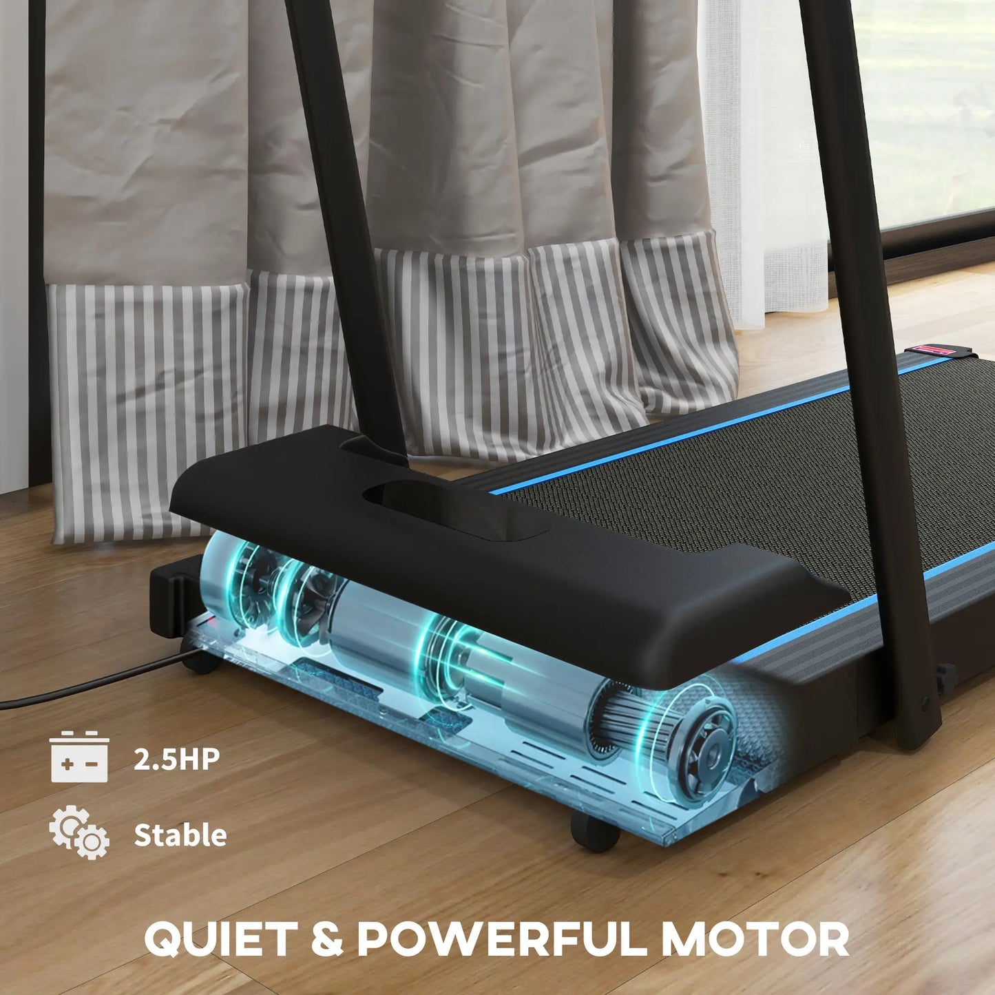 Foldable Treadmill - Ultimate Running Machine For Small Home Portable