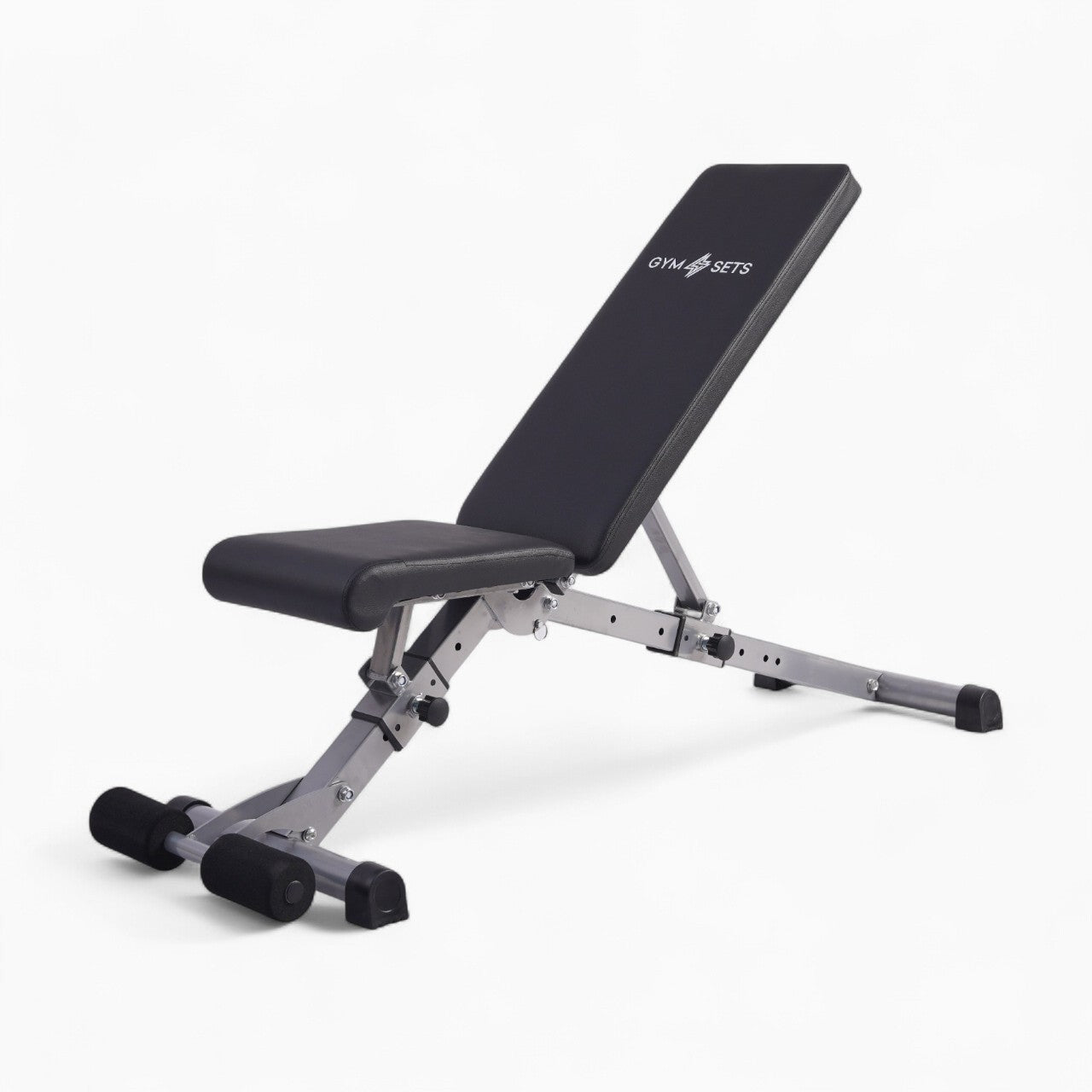 Folding Weight Bench For Home Gym Perfect For Dumbbells Workout Compact Fold Away Design Collapsible And Sturdy Ideal For Any Exercise Routine Space-Saving.