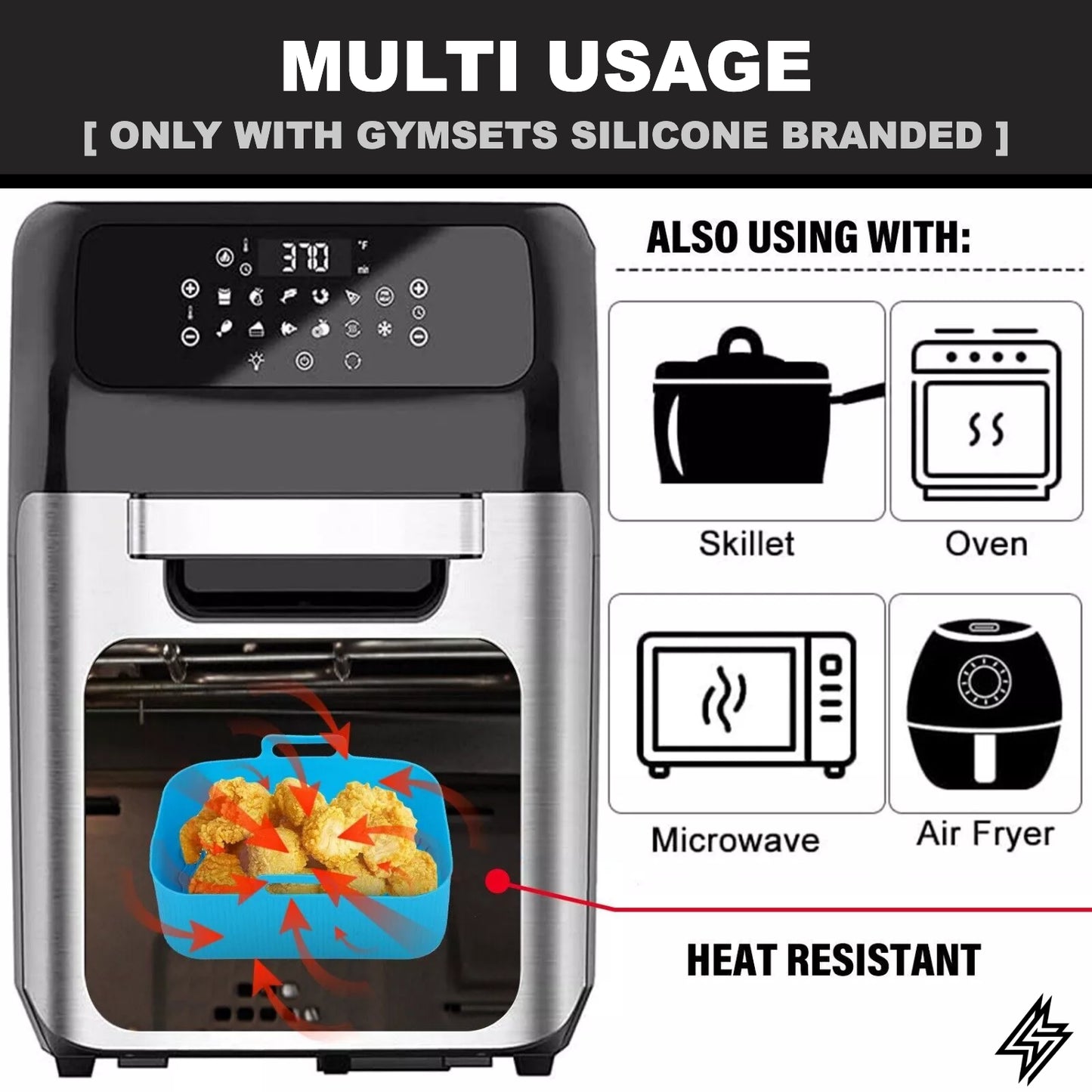 Silicone Air Fryer Pot