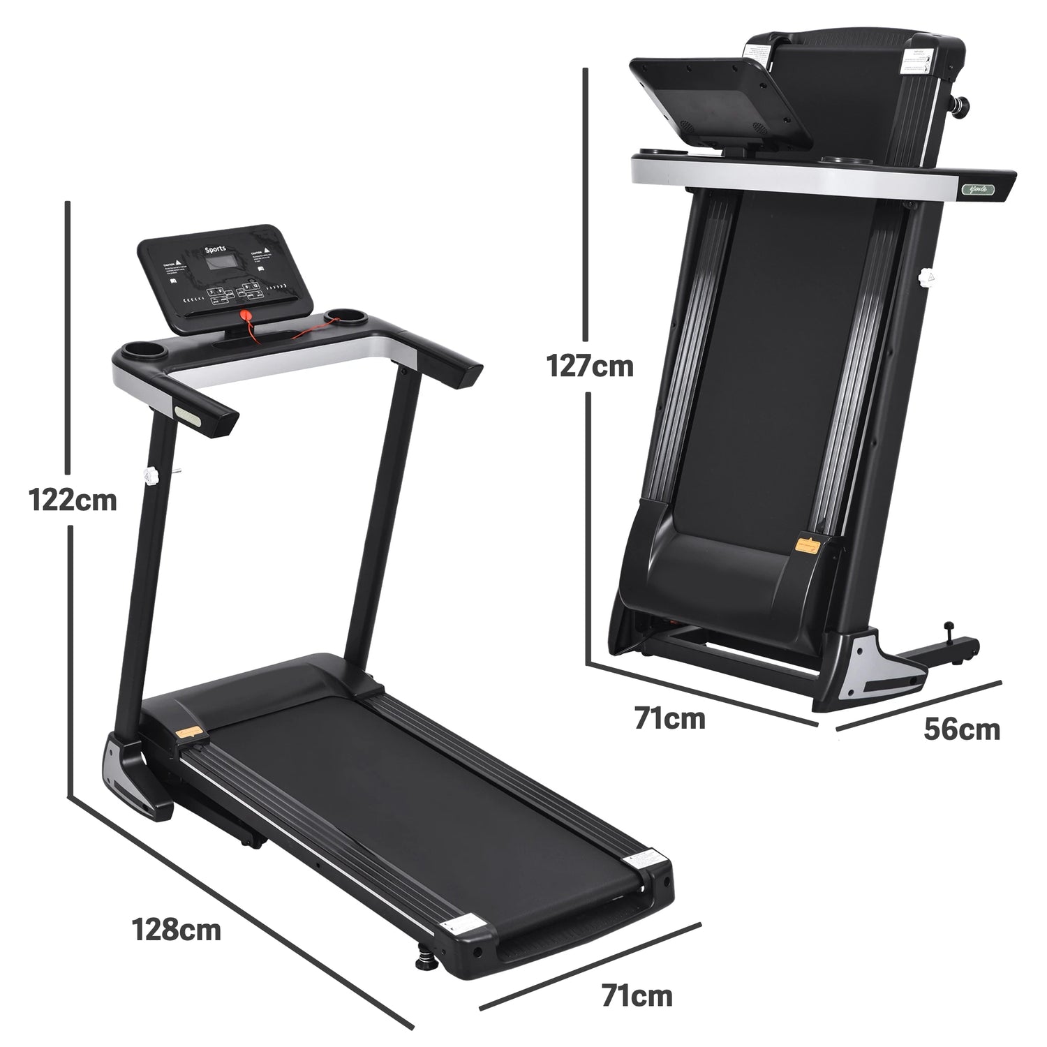 Get The Ultimate Foldable Treadmill – A Portable Running Machine Perfect For Small Spaces. Ideal For Home Workouts With Smooth Performance & Easy Storage!