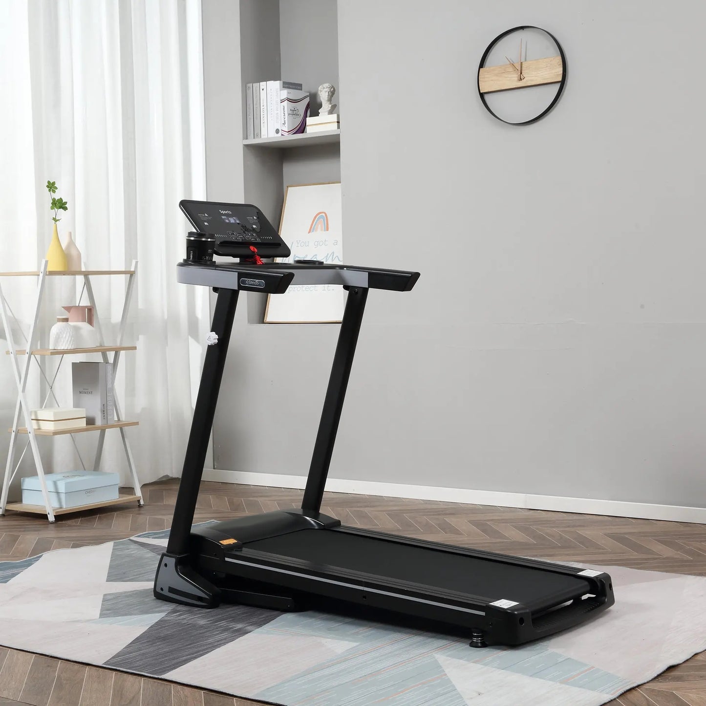 Get The Ultimate Foldable Treadmill – A Portable Running Machine Perfect For Small Spaces. Ideal For Home Workouts With Smooth Performance & Easy Storage!