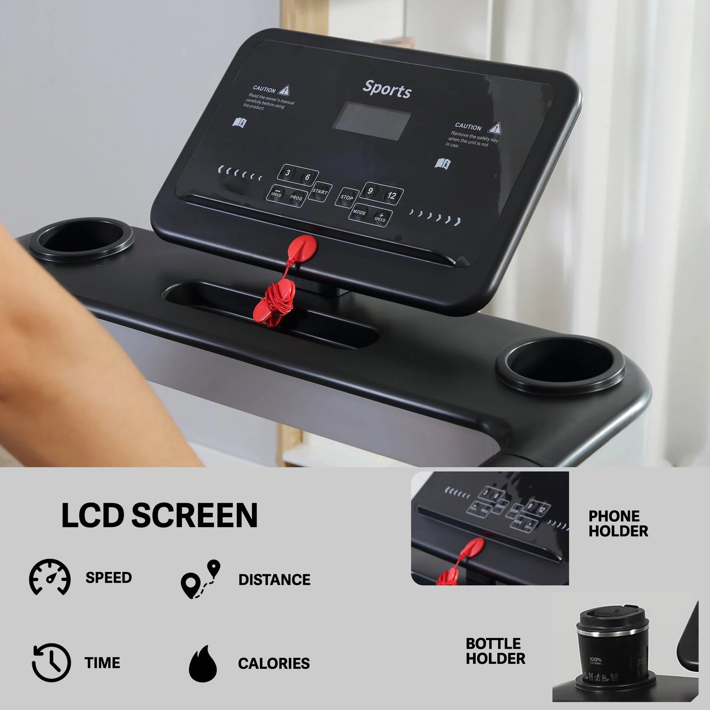 Get The Ultimate Foldable Treadmill – A Portable Running Machine Perfect For Small Spaces. Ideal For Home Workouts With Smooth Performance & Easy Storage!