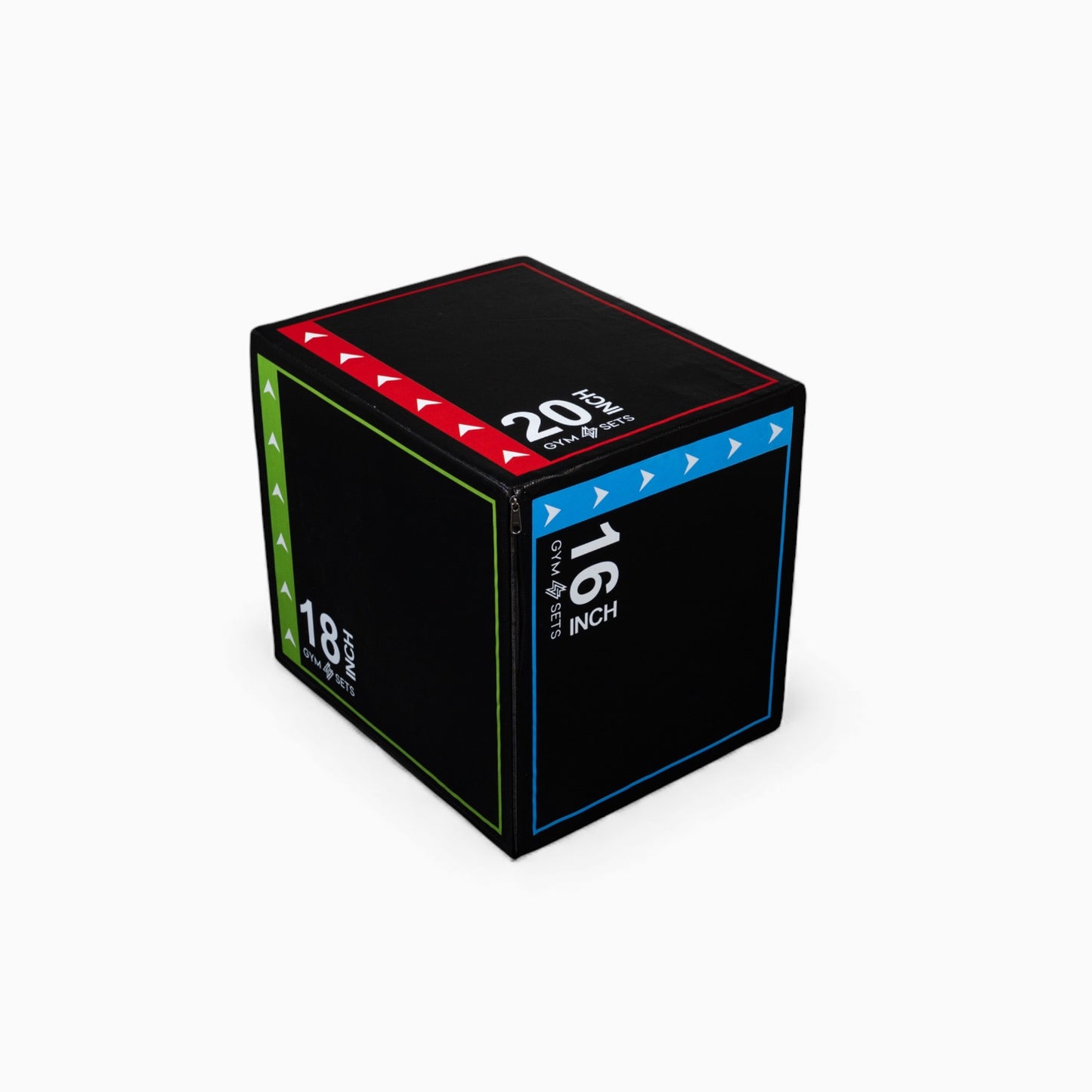 GymSets Adjustable Soft Jump Box Non-Slip Foam For HIIT & CrossFit