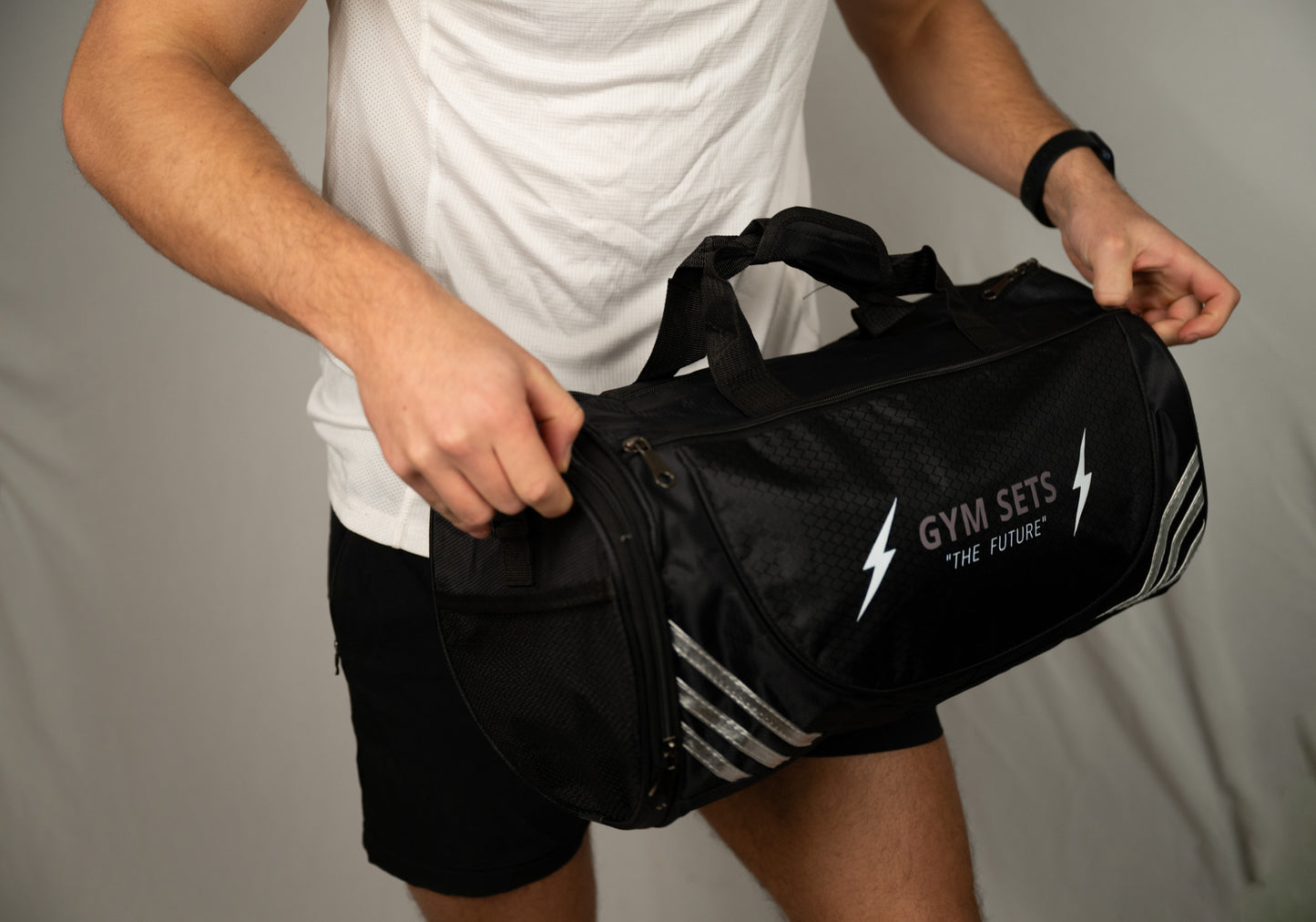 GymSets Compact Durable Gym Duffle Bag For Men And Women Workout