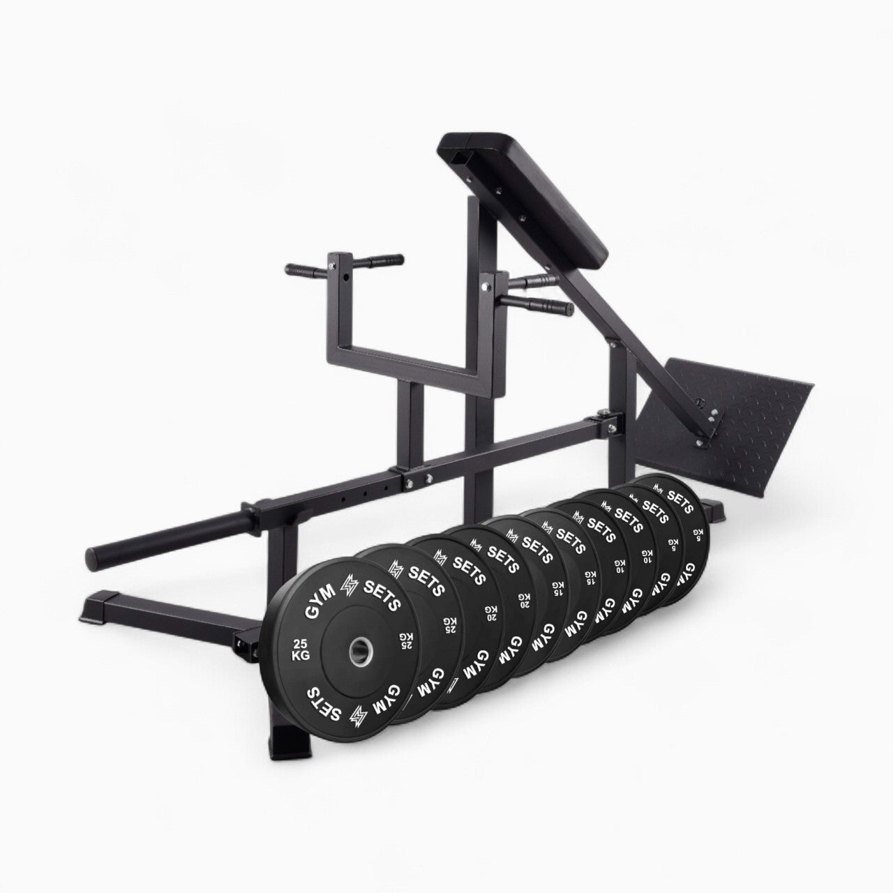 GymSets Elite T Row Bar Row Machine Back Workout