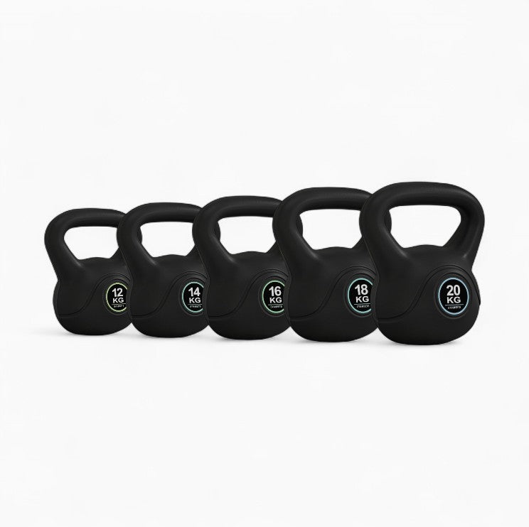 GymSets Vinyl Kettlebells – Ergonomic, Durable & Floor Safe.