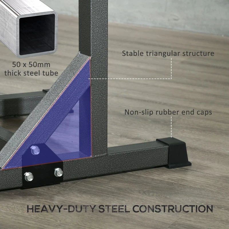 Half Squat Rack for Bench Press, Dip Squatting Power Home Gym Station