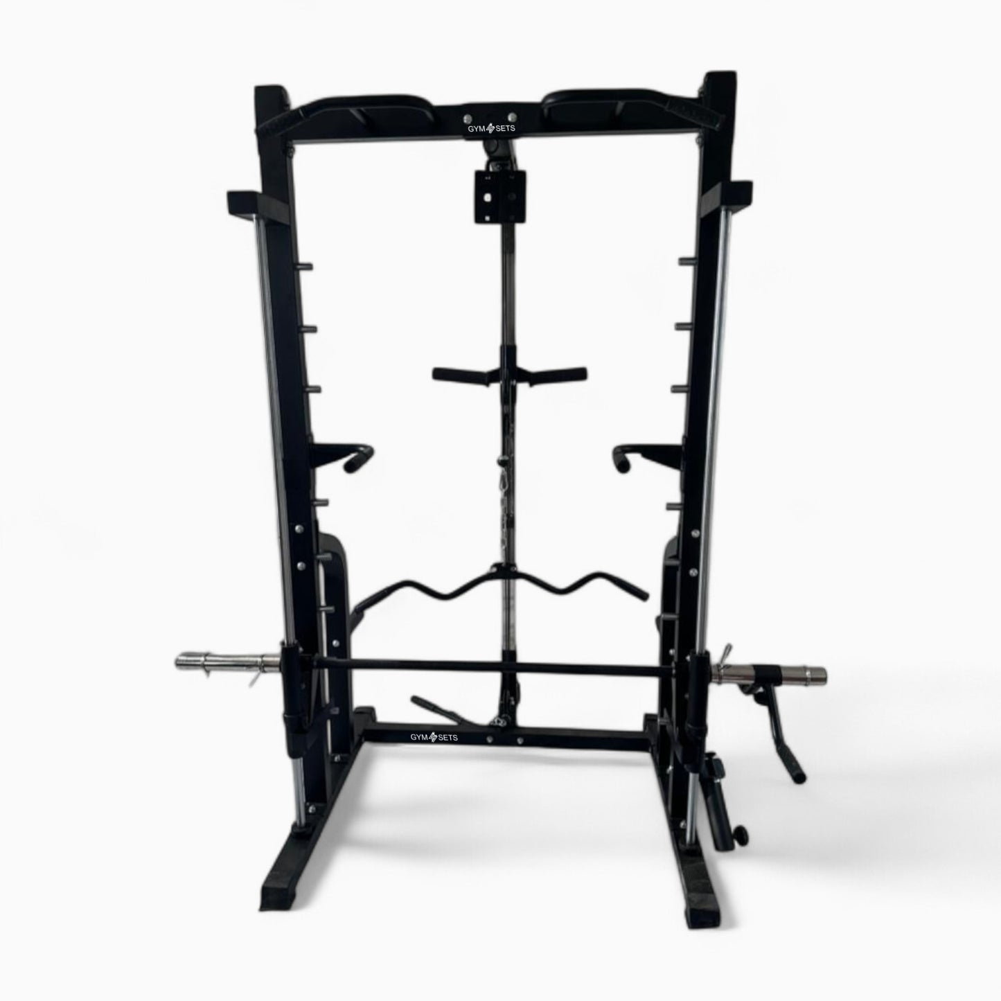 Heavy-Duty Cable & Smith Machine Gym Equipment For Home And Commercial Use. Perfect For Squats, Bench Press, Lat Pulldowns, Curls, & Full-Body Strength Training