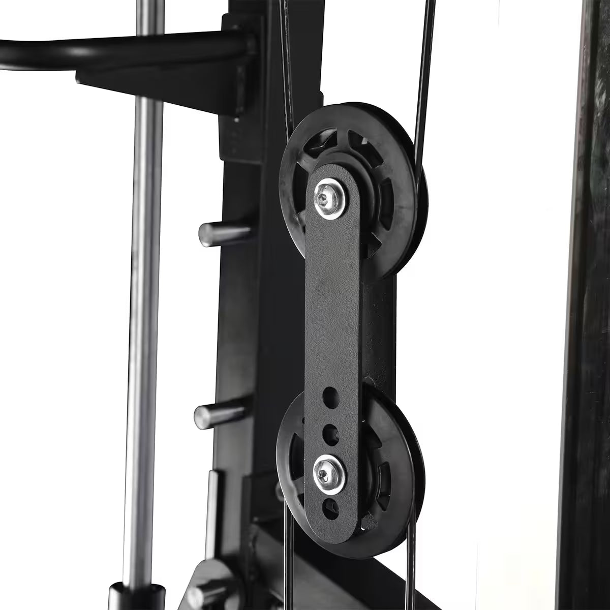 Heavy-Duty Cable & Smith Machine Gym Equipment For Home And Commercial Use. Perfect For Squats, Bench Press, Lat Pulldowns, Curls, & Full-Body Strength Training
