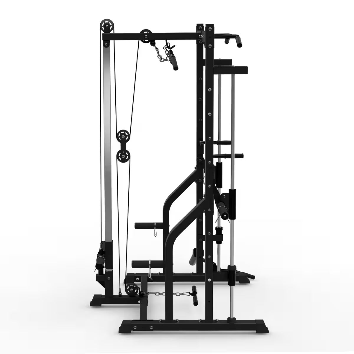 Heavy-Duty Cable & Smith Machine Gym Equipment For Home And Commercial Use. Perfect For Squats, Bench Press, Lat Pulldowns, Curls, & Full-Body Strength Training