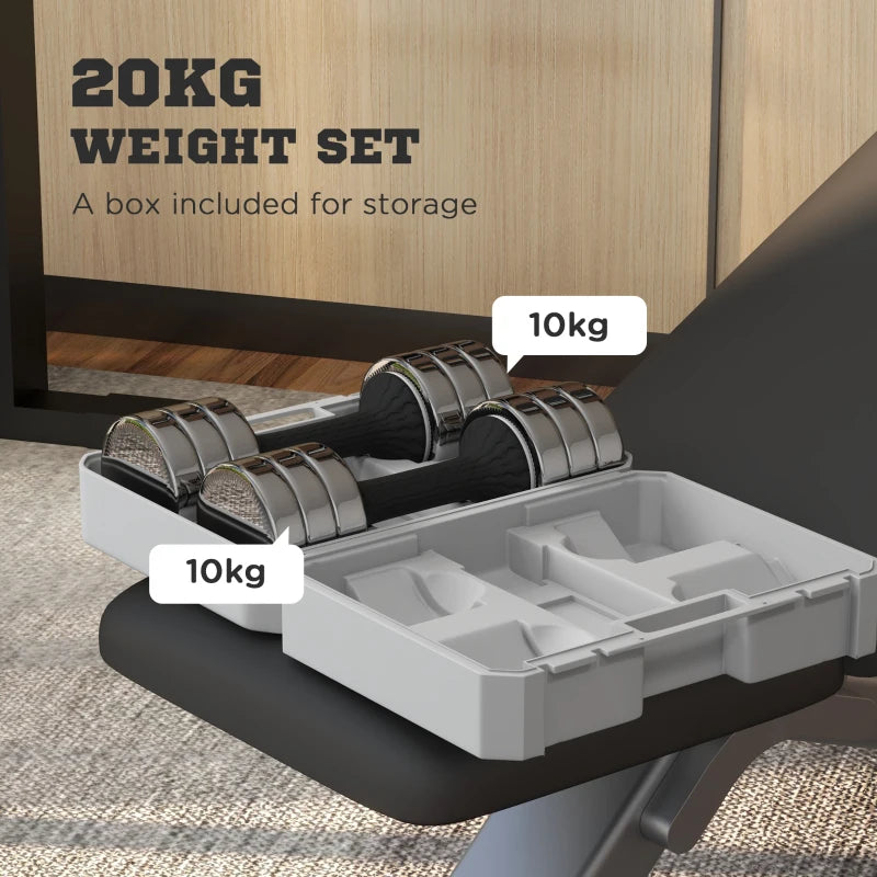 3 Increment Adjustable Dumbbells