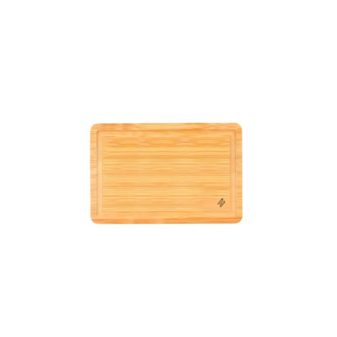 Natural Bamboo Chopping Board – Organic, Antibacterial, Reversible