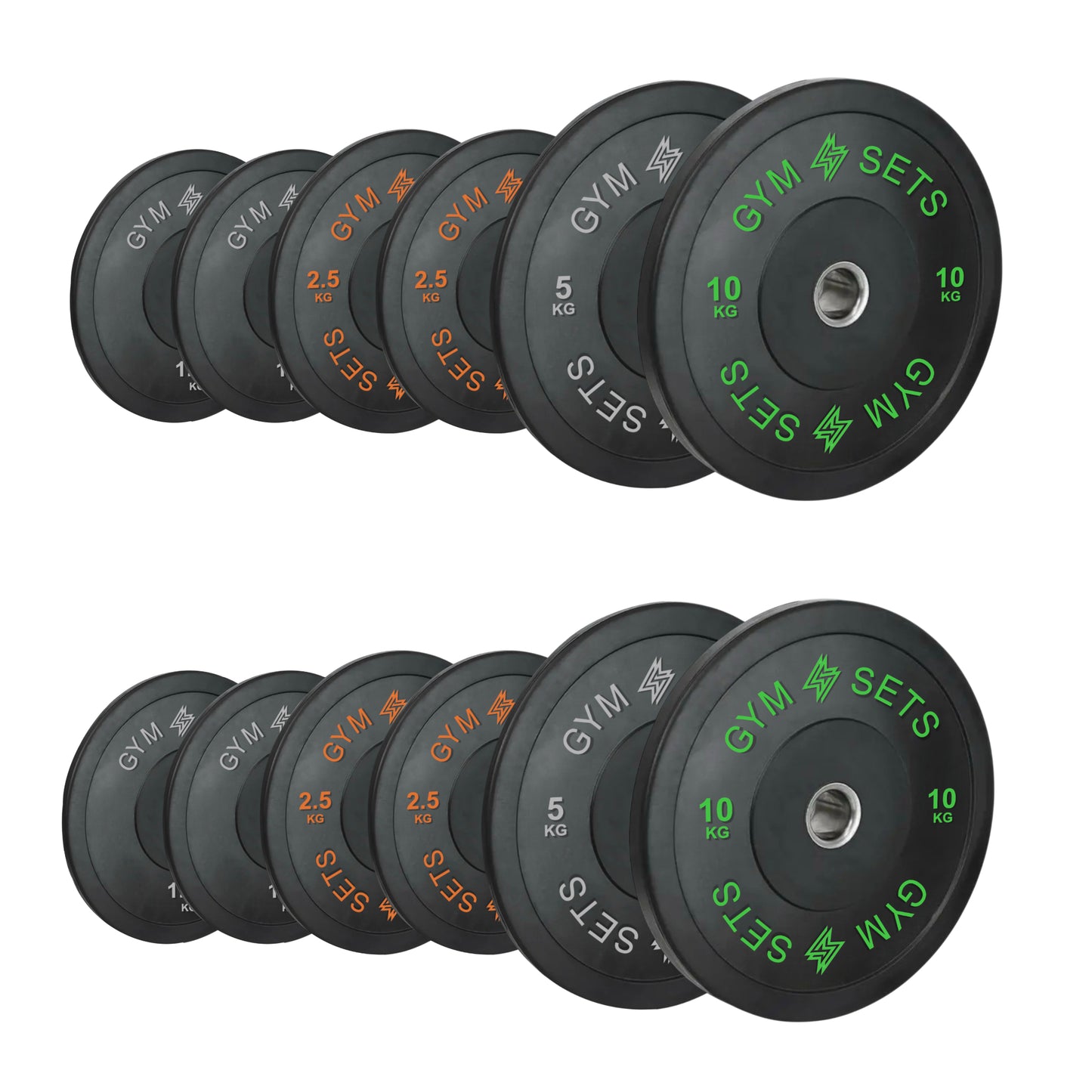 Olympic Coloured Bumper Weight Plates