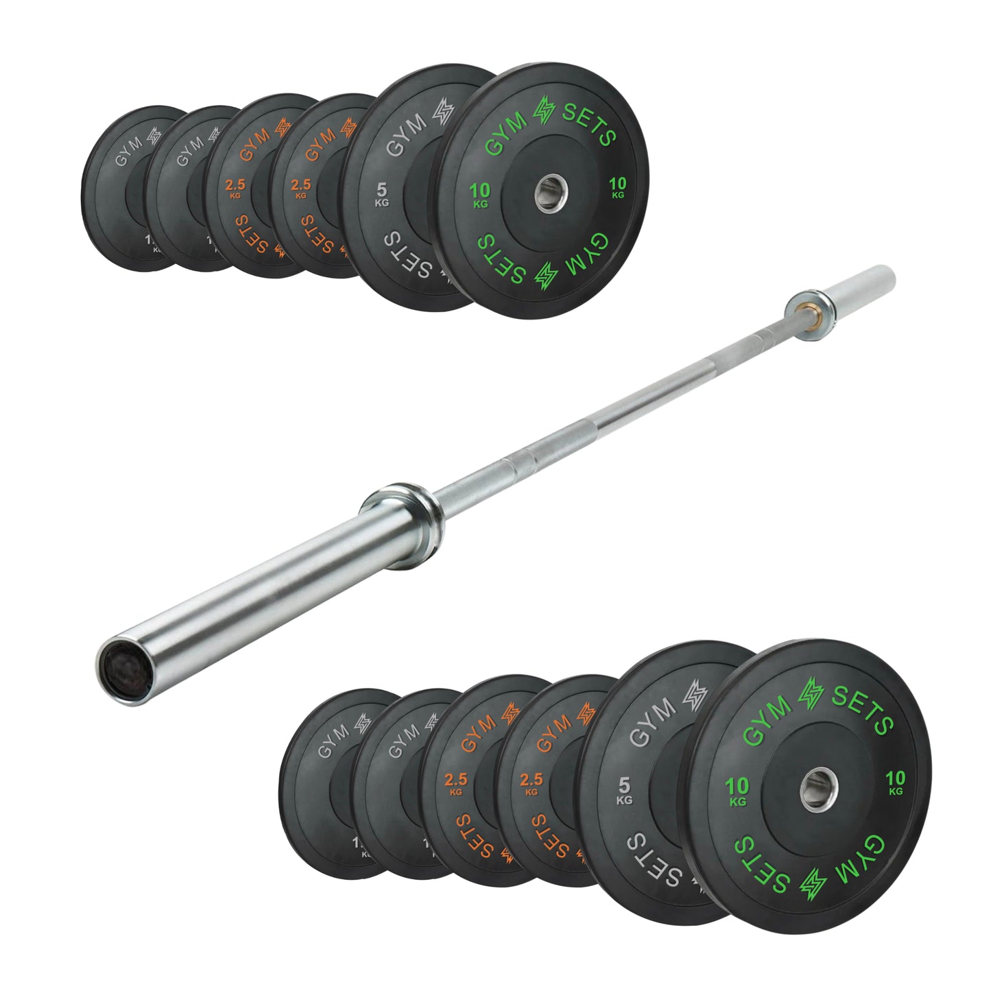 Olympic Coloured Bumper Weight Plates
