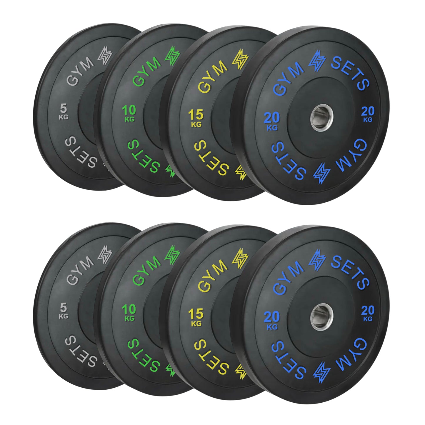 Olympic Coloured Bumper Weight Plates