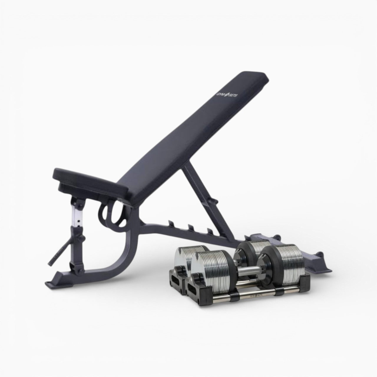 GymSets Round Adjustable Dumbbell (2.5-50kg)