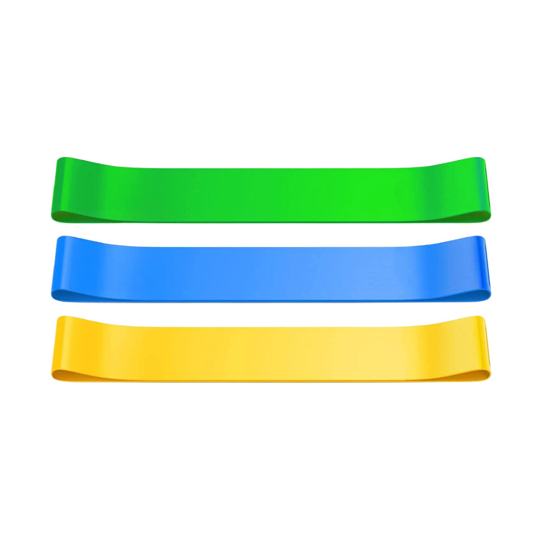 Portable Resistance Bands – 5 Light Bands For Travel & Fitness