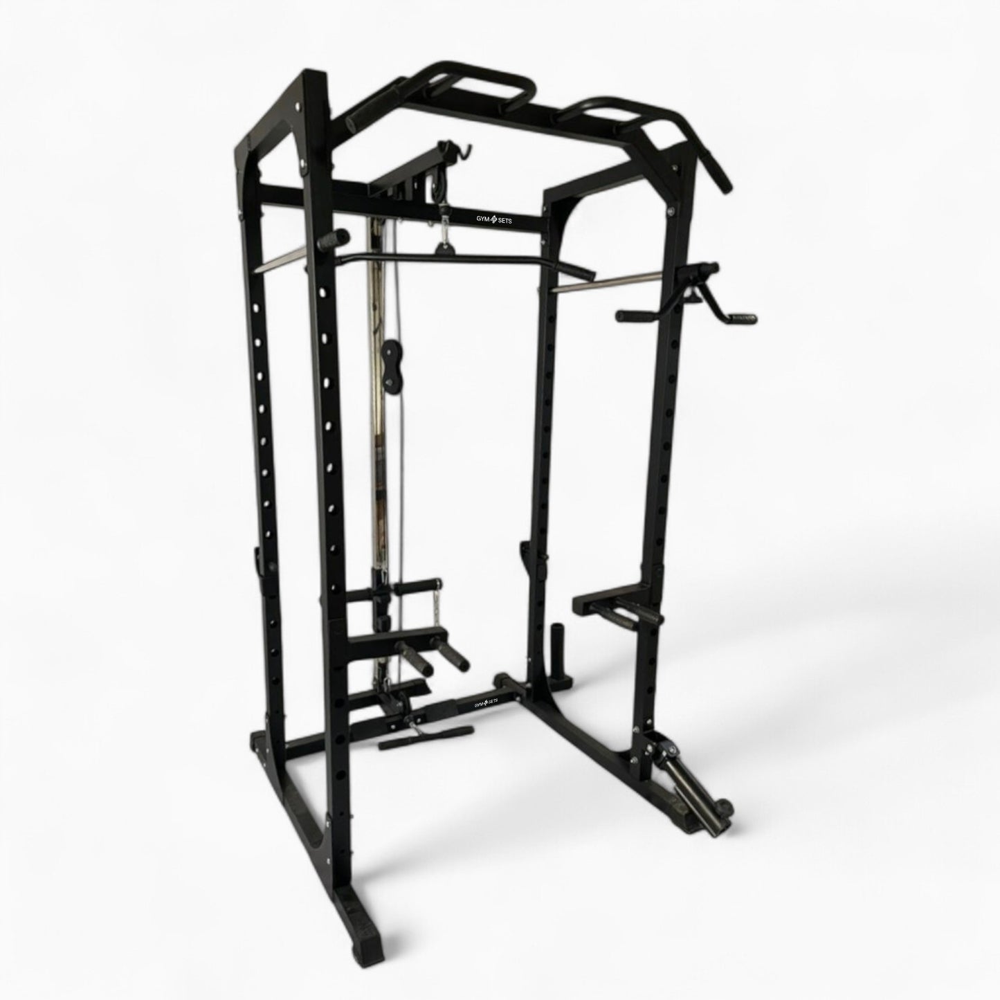 GymSets P100 Power Cage with Cable Machine
