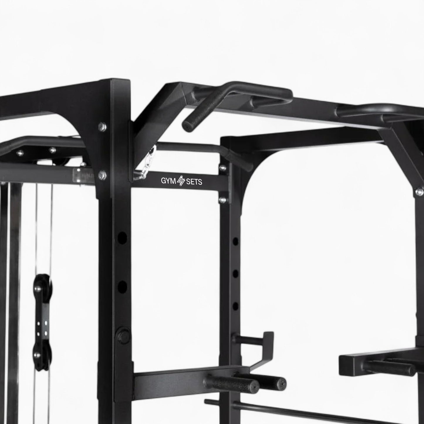 GymSets P100 Power Cage with Cable Machine