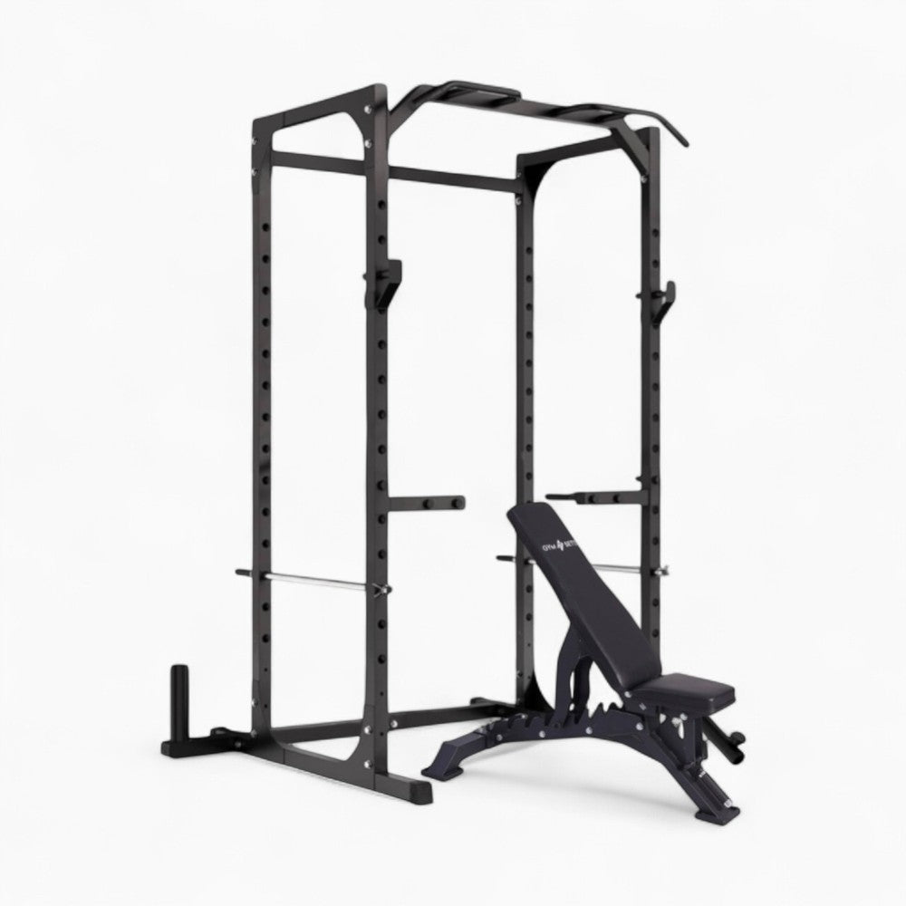 Power Rack Cage With Cable Machine System. Heavy-Duty Squat Equipment For Home And Commercial Gyms, Perfect For Full-Body Strength Training. Buy Now.