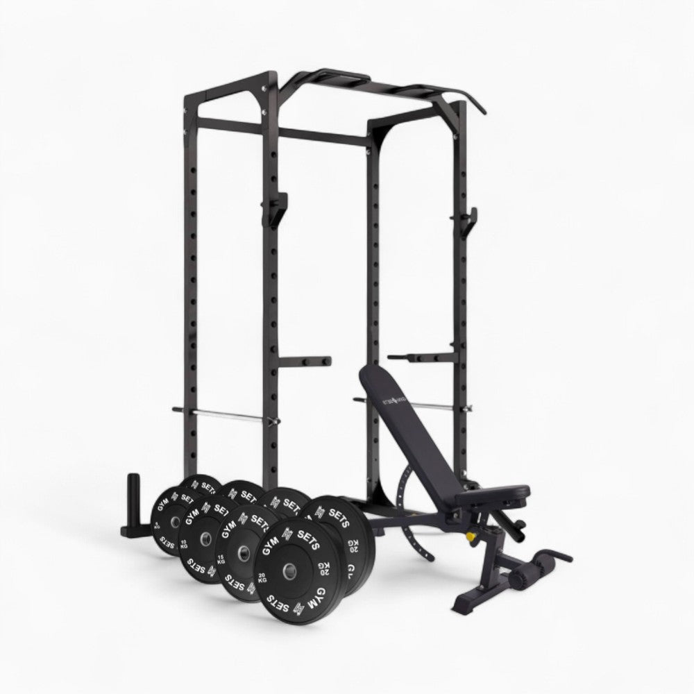 Power Rack Cage With Cable Machine System. Heavy-Duty Squat Equipment For Home And Commercial Gyms, Perfect For Full-Body Strength Training. Buy Now.