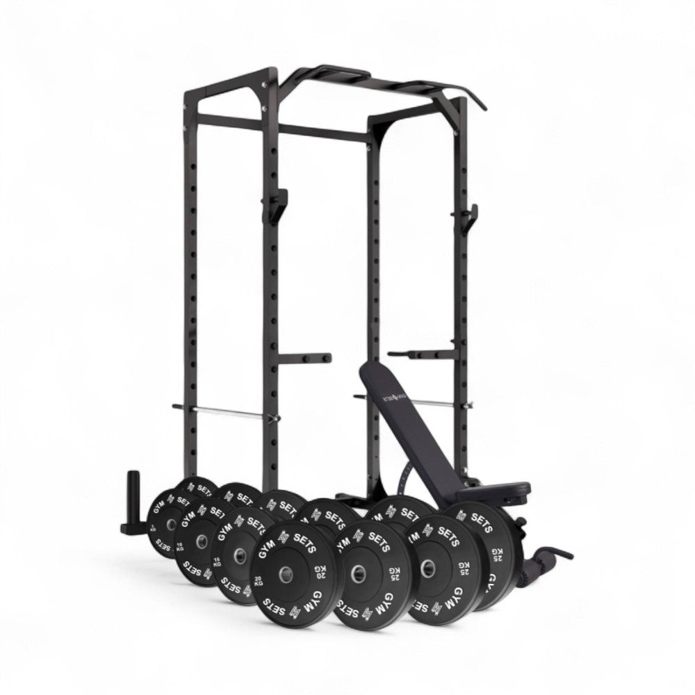 Power Rack Cage With Cable Machine System. Heavy-Duty Squat Equipment For Home And Commercial Gyms, Perfect For Full-Body Strength Training. Buy Now.