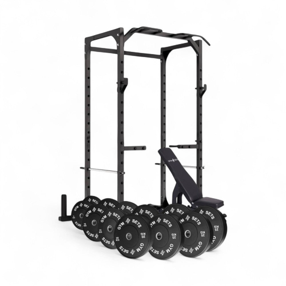 Power Rack Cage With Cable Machine System. Heavy-Duty Squat Equipment For Home And Commercial Gyms, Perfect For Full-Body Strength Training. Buy Now.